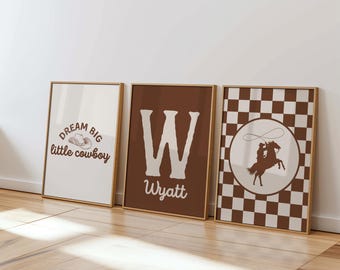 Western Cowboy Western Drucke Kinderzimmer: Jungenzimmer Dekor