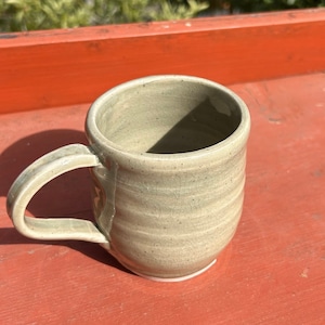 Hand thrown mug