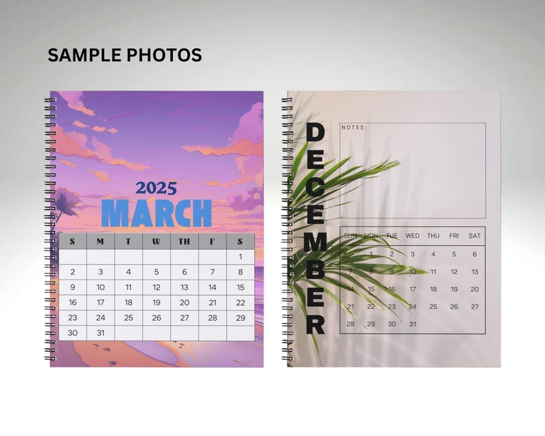 2025 Calendar Templates, Editable Calendar for Year 2025, 2025 Calendar