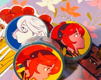 Hexe aus Merkur und P-Chan Washi Tape