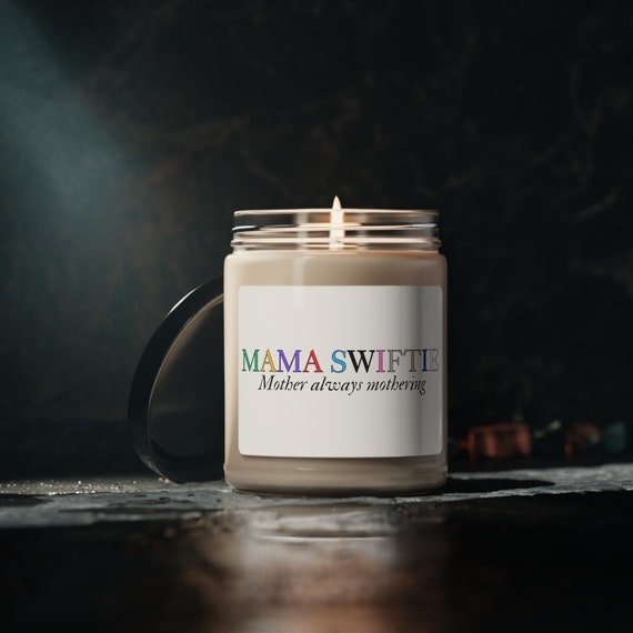 Taylor Fan Candle, Mother's Day Soy Scented Candle, Great Gift for Mom, Unique Taylor Merch, Perfect Gift for Moms Who Love Music