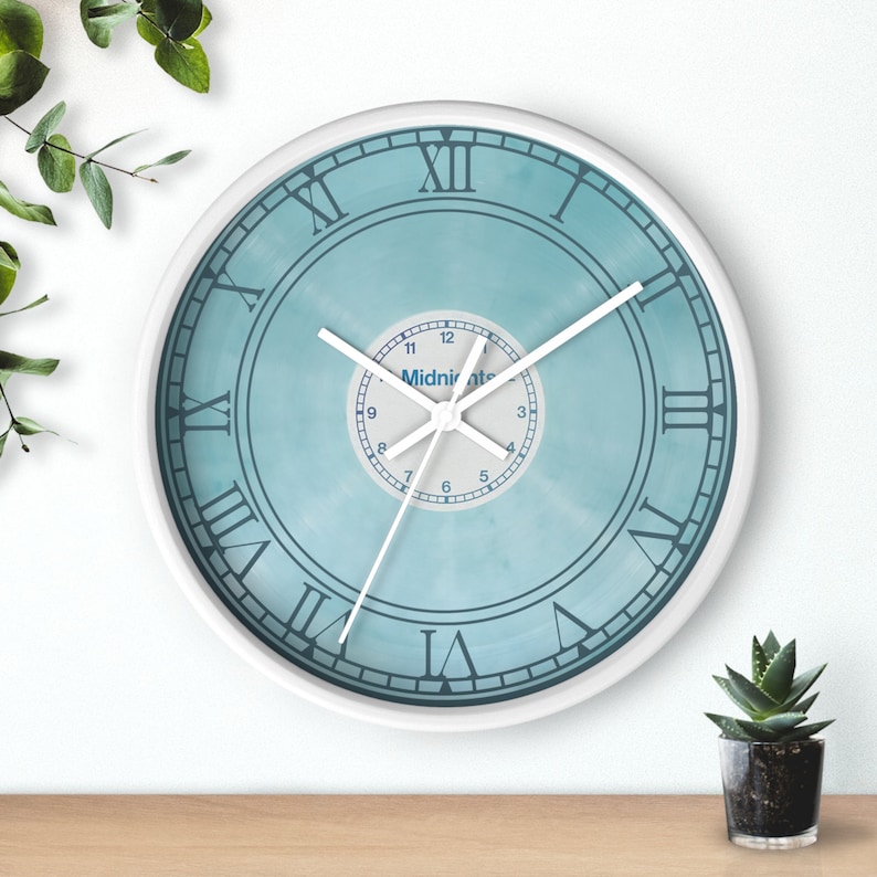 Midnights Album Vinyl Clock: Retro Music Decor, Gift for Collectors image 4