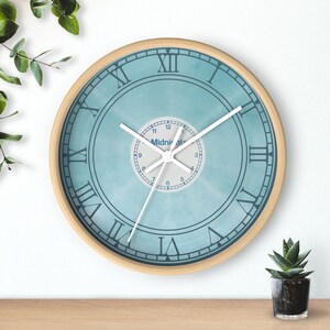 Midnights Album Vinyl Clock: Retro Music Decor, Gift for Collectors image 6