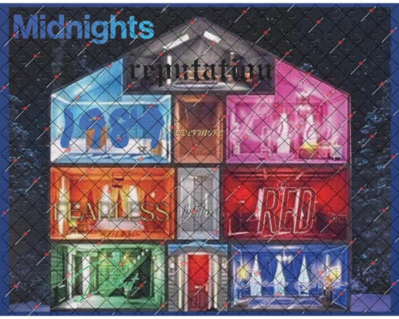 Lover House Puzzle, Lover Era Gift, Lover Album Art, Unique Taylor Art, Great Gift for Taylor Fan, The Eras Merch, Rep Era, Midnights Era