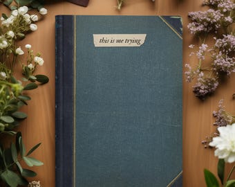 Diario Folklore: Diario de tapa dura mate para el autocuidado