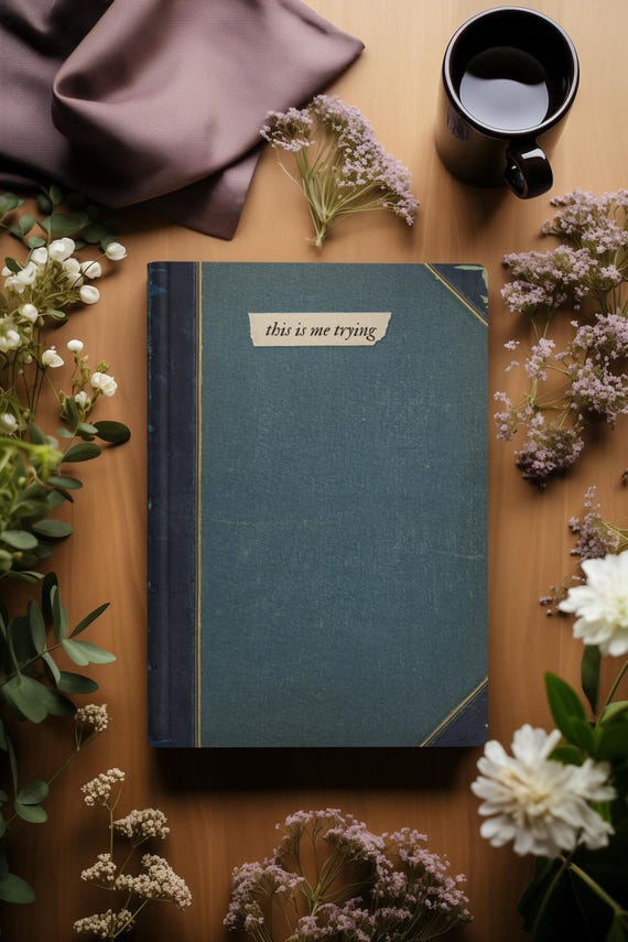 Folklore Notebook, Folklore Journal, Great Gift for Music Fan, Unique Present for Taylor Fan, Diary for Self Care, Fairytale Book