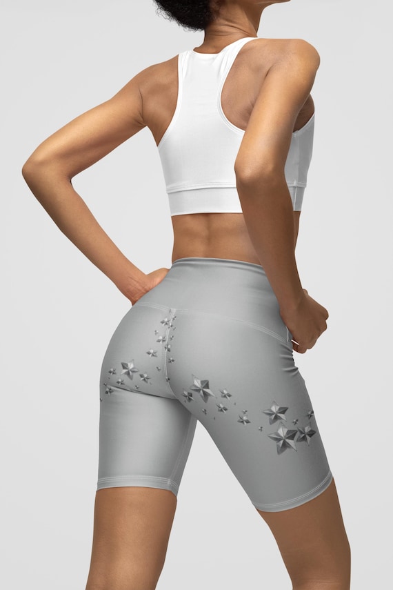 Folklore Era Workout Shorts, Folklore Album Merch, Cute Gym Shorts, Exercise Bottoms, Athleisure Wear, Fitness Apparel, Gift for Taylor Fan