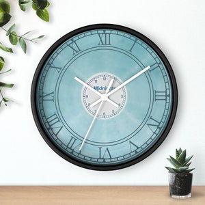 Midnights Album Vinyl Clock: Retro Music Decor, Gift for Collectors image 2