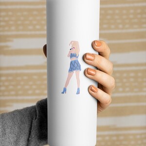 89 Album Sticker, 89 Era Sticker, Perfect Gift for Music Lover, Unique Present for Taylor Fan, Shake It Off Design, Unique Style Sticker