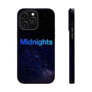 Midnights Album Phone Case, Midnights Era Case, Aesthetic Phone Case, Apple Case, Stars Case, Unique Case For Taylor Fan, Magsafe Case