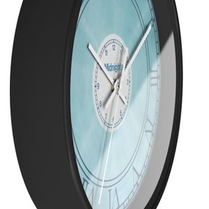 Midnights Album Vinyl Clock: Retro Music Decor, Gift for Collectors image 10