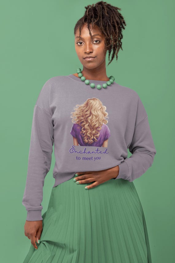 Enchanted Crewneck Sweatshirt, Cozy Pullover, Cute Gift for Her, Soft Fleece Sweater for Spring, Taylor Merch, Speak Up Now