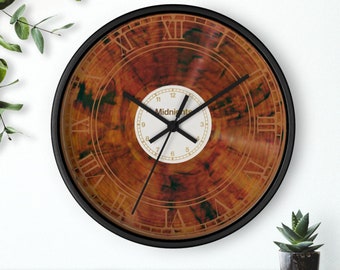 Midnights Album Inspired Wall Clock: Retro Music Decor