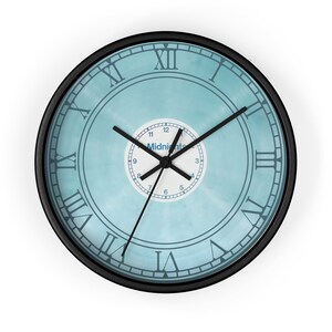 Midnights Album Vinyl Clock: Retro Music Decor, Gift for Collectors image 7