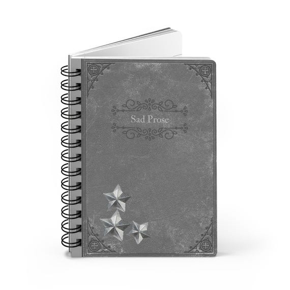 Folklore Inspired Notebook, Folklore Inspired Journal, Great Gift for Music Lover, Unique Present for Taylor Fan, Lyric Diary, Caridgan