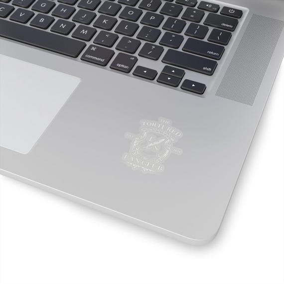 Poets Album Sticker for Computer, Poets Era Crest Sticker, Perfect Present for Music Fan, Unique Gift for Taylor Fan, Tortured Writers