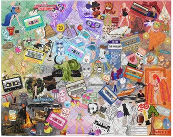 Taylor The Eras Jigsaw Puzzle, Advanced  Unique Taylor Fan Gift