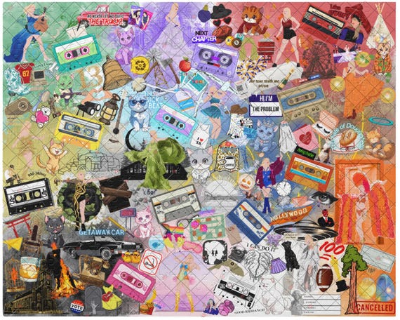 Taylor Advanced The Eras Jigsaw Puzzle, Unique Taylor Fan Gift