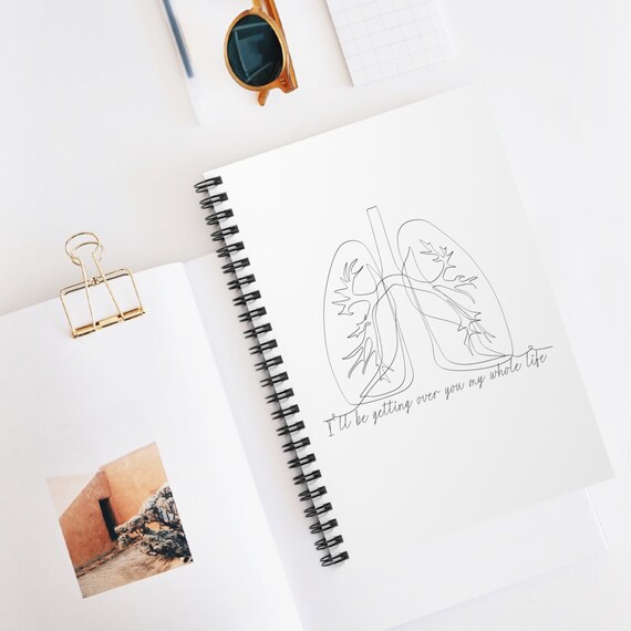 Midnights Aesthetic Spiral Notebook, Midnights Inspired Journal, Perfect Gift for Music Fan, Unique Present for Taylor Fan, Midnights Diary