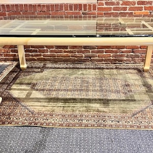 Raymond Sobota 1990s Faux Goatskin Dining Table