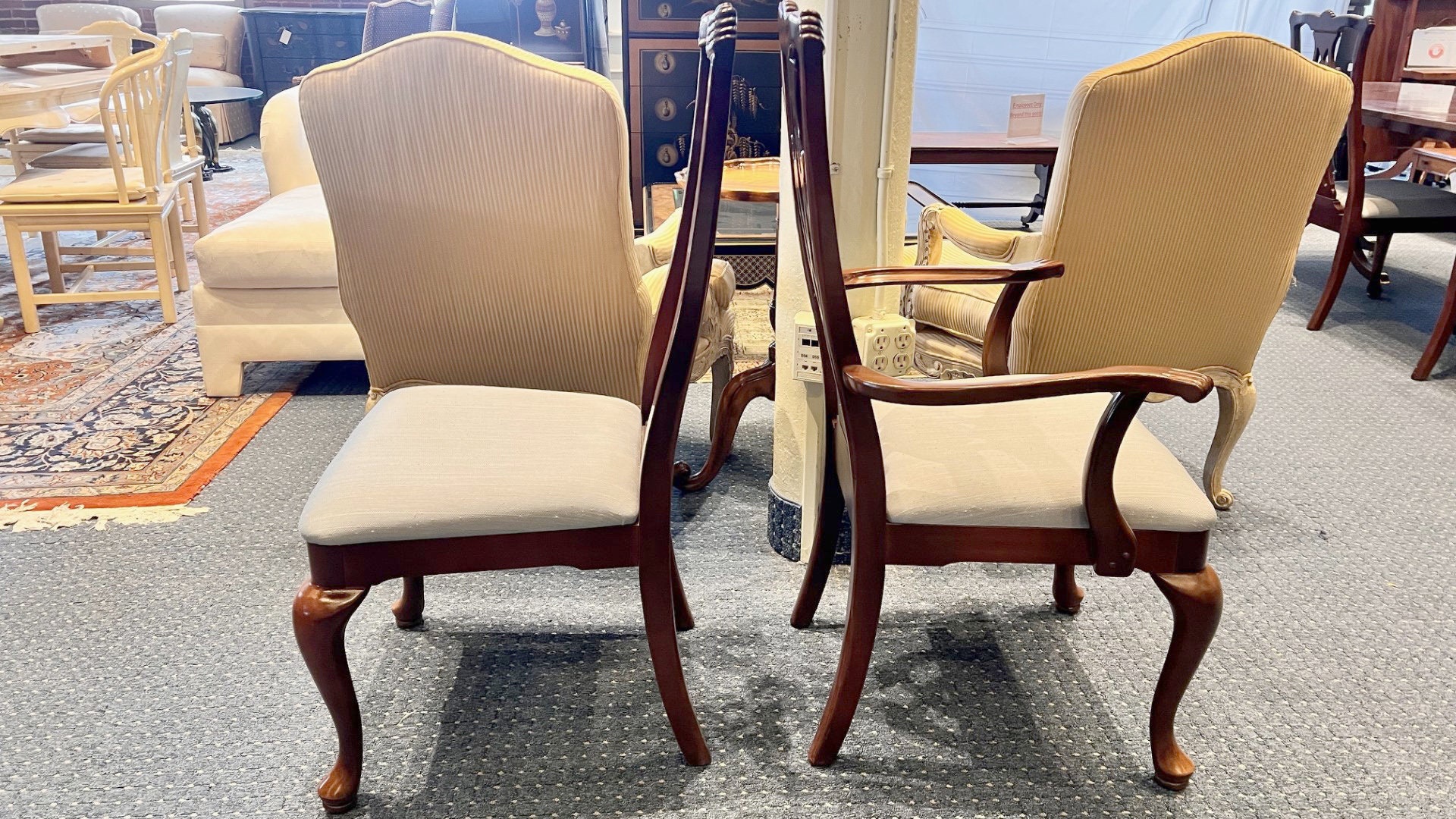 1990s Thomasville Chippendale Dining Chairs set of 6 - Etsy