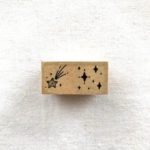 Celestial Glimmer Mini Stamp Duo – Shooting Star & Star Cluster