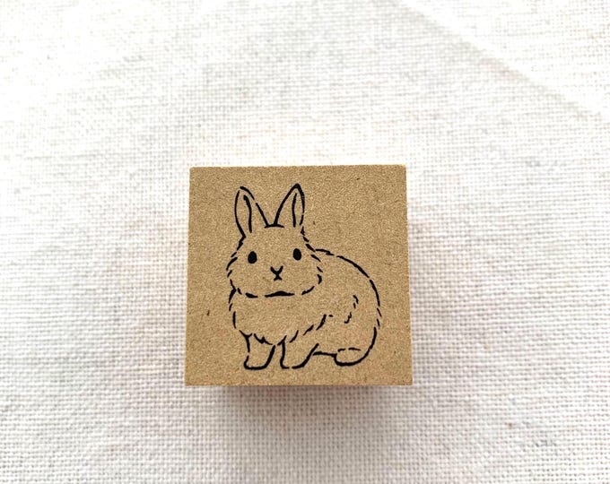Wonder Bunny Rubber Stamp - Etsy
