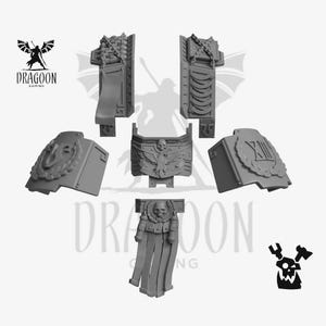Prima Vitrix Redemptor Dreadnought Conversion Kit For 28mm/32mm Space Knights