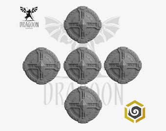 Primal Hounds Shields. Conversion Bits for Space Knights and Sci-fi Marines