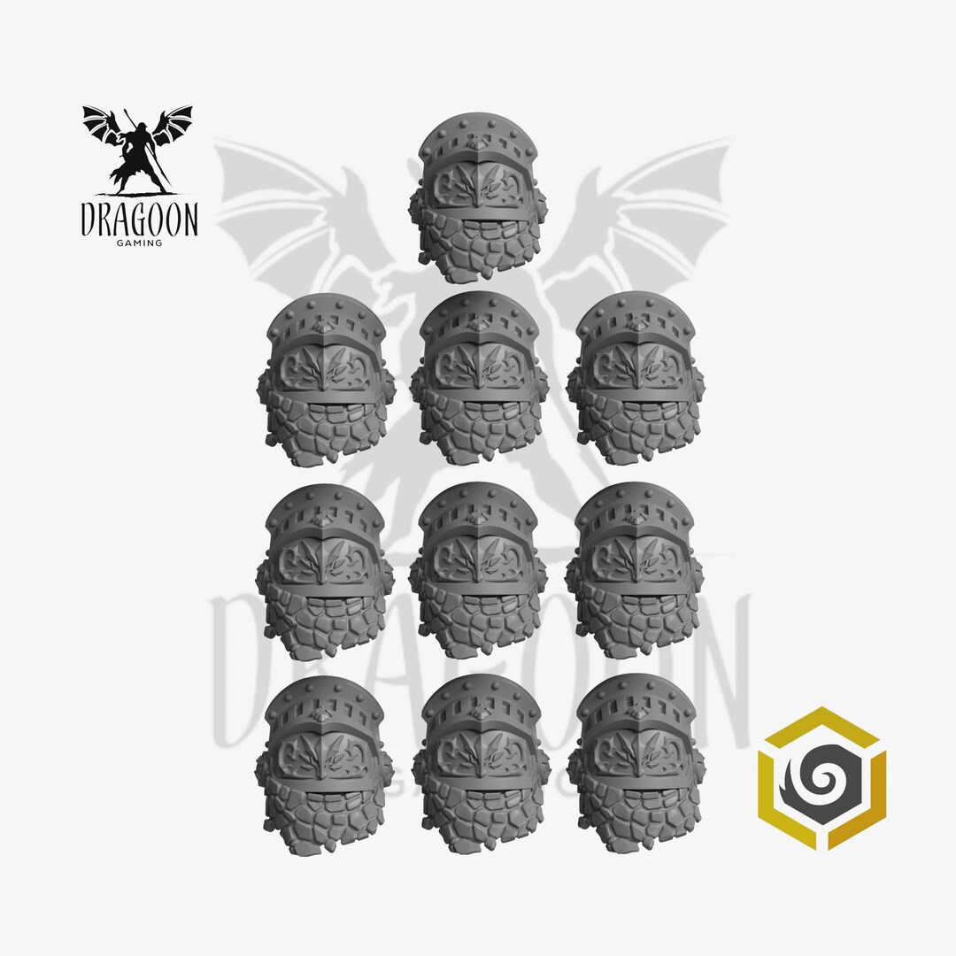 Space Knights – Drakes – Anvil Wardens Loincloths (x10) – Figurines Imprimées 3D France