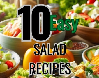 Easy Weight Loss Salads: 10 Quick Recipes for Healthy Eating & Vegan Options Included