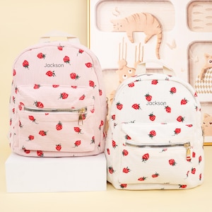Cartable personnalisé pour enfant, cartable pour enfants, sac à dos pour tout-petit, sac à dos préscolaire, sac à dos cadeau d'anniversaire, premier jour d'école