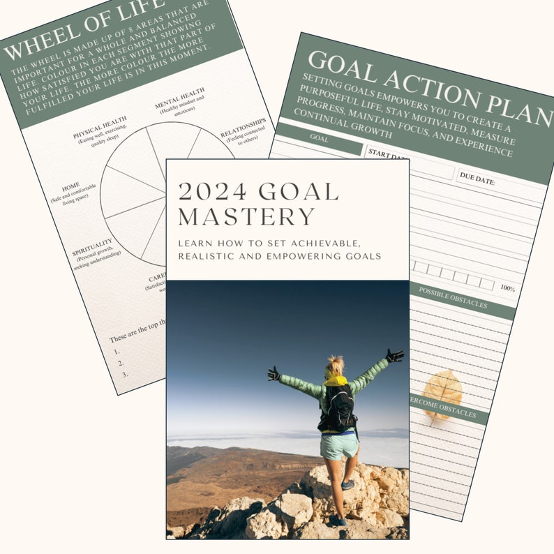 GOAL SETTING TEMPLATES AND PLANS