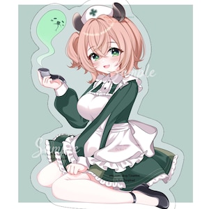 6” Nimi Nightmare Acrylic Standee, 15cm, Indie VTuber, ENVTuber