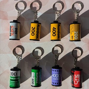 フィルムカートリッジ、キーリング、コダック、イルフォード、フジ、シネスティル、アグファ ビスタ プラス、ポートラ 400、コダカラー
