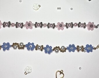 Floral Friendship Bracelets