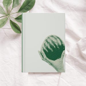 Watermelon Palestine Hardcover Journal: Lined Blank Notebook