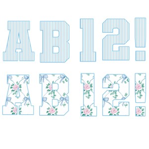 Grandmillenial Png, Floral Alphabet, Preppy Designs, Alphabet Png ...