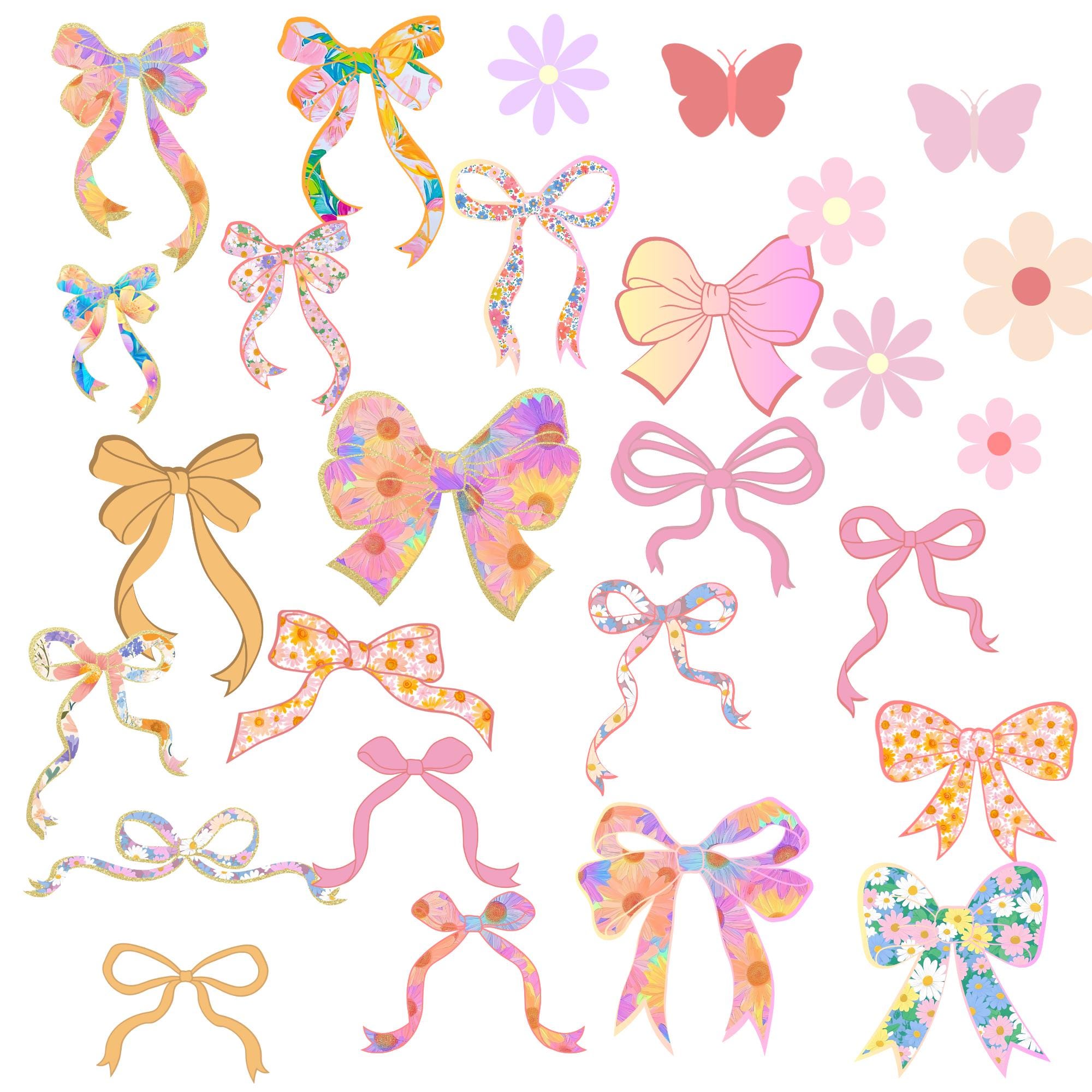 Floral Alphabet Png, Summer Floral Png, Hand Lettered Png ...