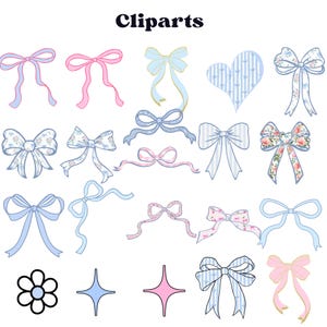 Grandmillenial Png, Floral Alphabet, Preppy Designs, Alphabet Png, Vintage Floral, Hand Lettered, Alphabet Bundle,Floral Png,Pastel Alphabet image 3