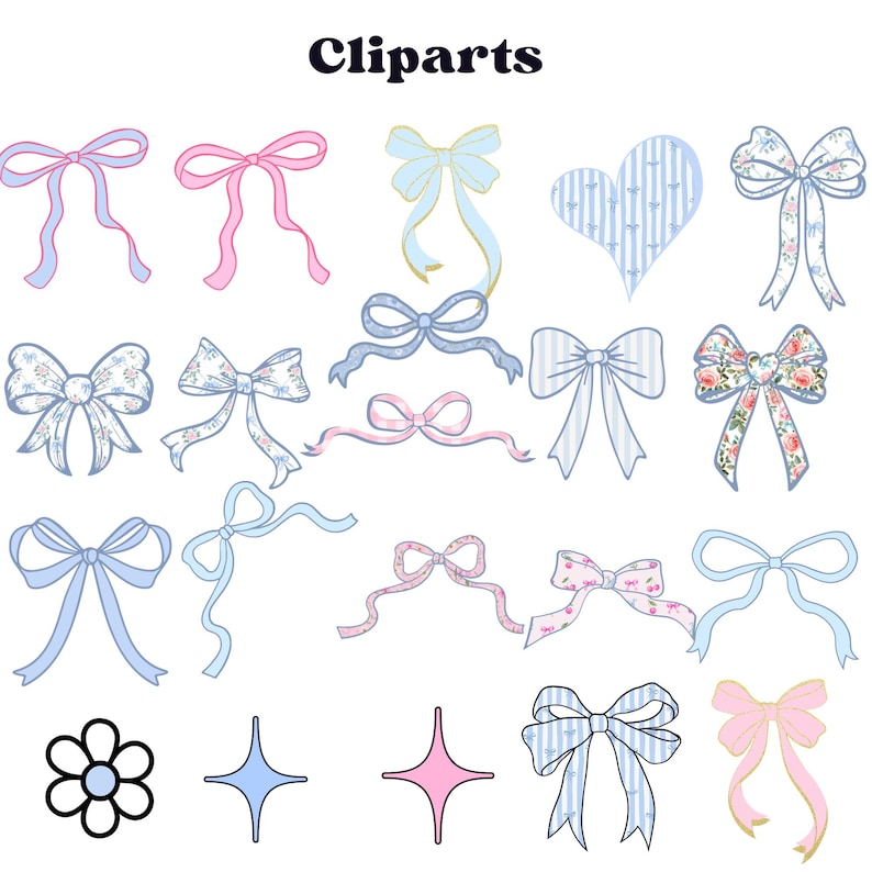 Grandmillenial Png, Floral Alphabet, Preppy Designs, Alphabet Png, Vintage Floral, Hand Lettered, Alphabet Bundle,Floral Png,Pastel Alphabet image 3