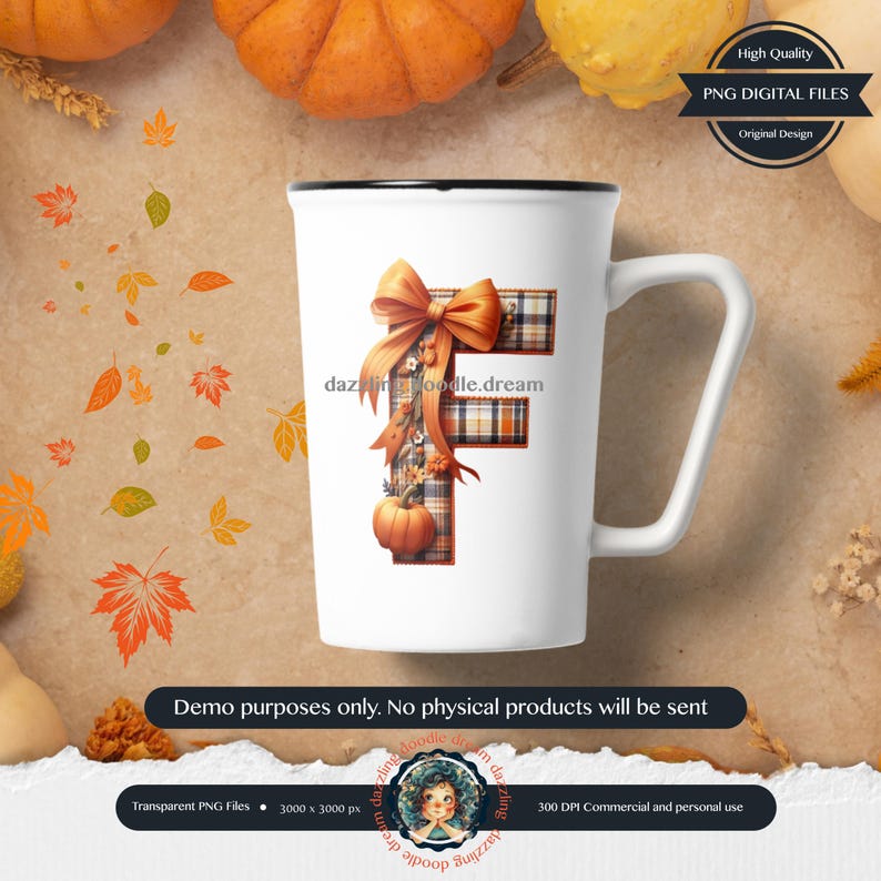 Fall Letters, Fall Alphabet PNG, Plaid Letters, Autumn Alphabet, Fall ...
