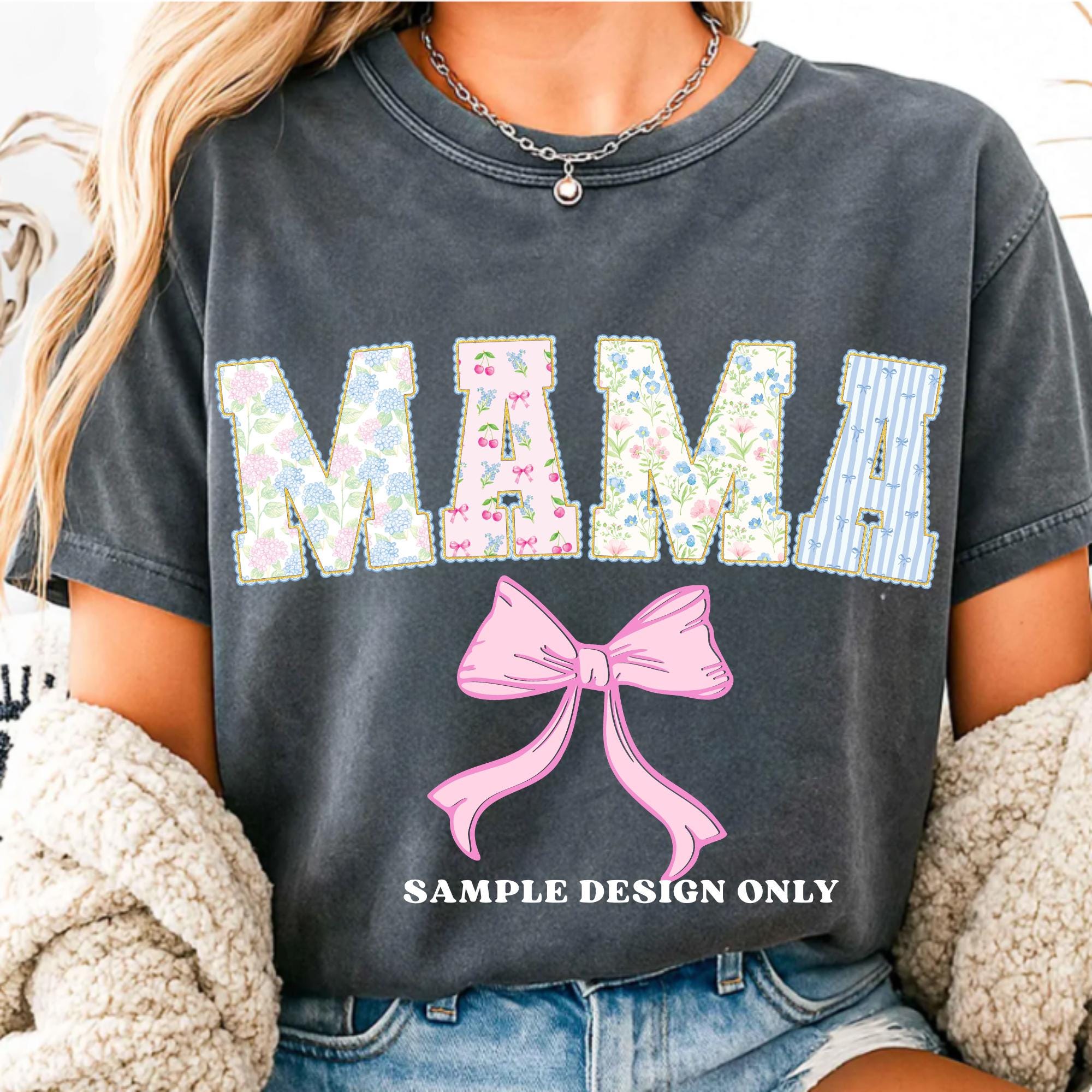 Grandmillennial PNG Alphabet Bundle, Floral Lace Alphabet, Preppy ...