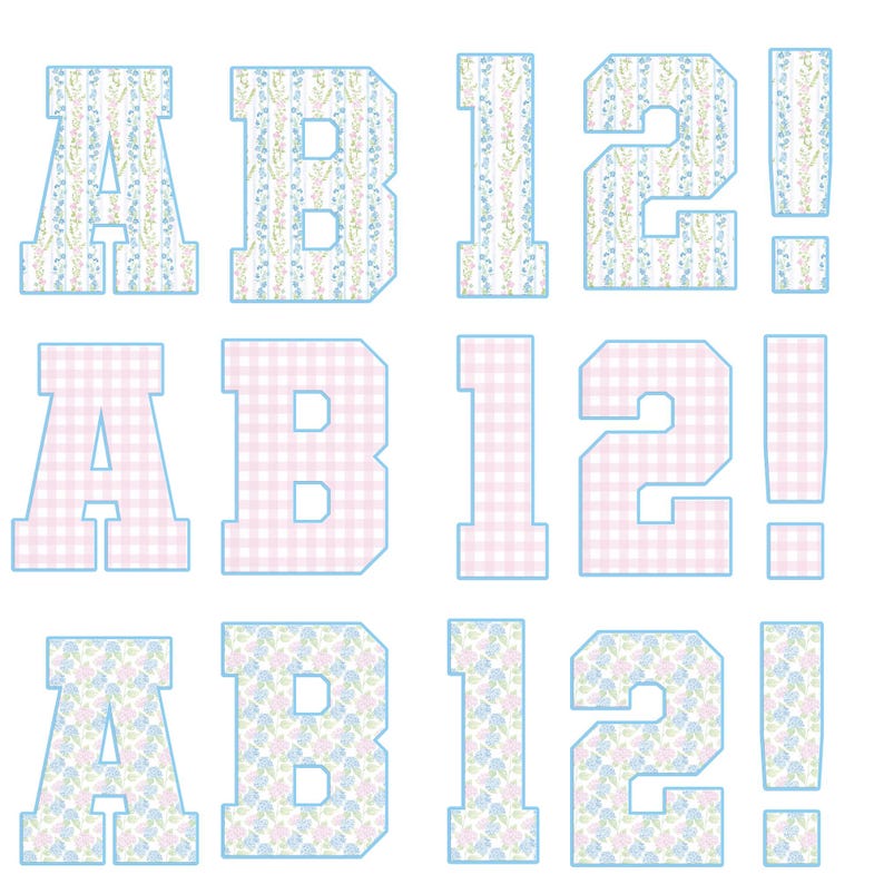 Grandmillenial Png, Floral Alphabet, Preppy Designs, Alphabet Png ...