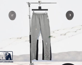 Outdoor Men's Trouser | High Waist Painted Pants | Streetwear Clothes