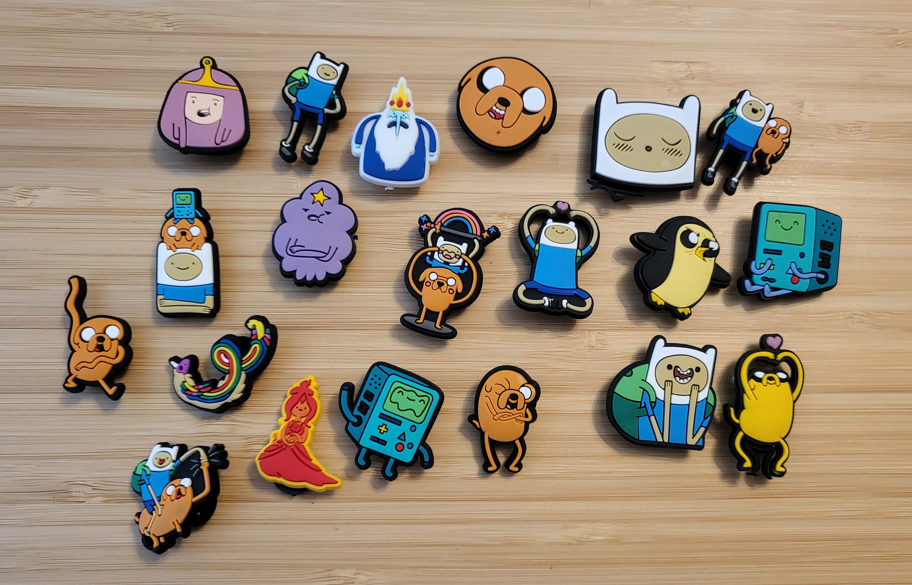 Adventure Time Shoe Charms Set of 20 Fits Crocs