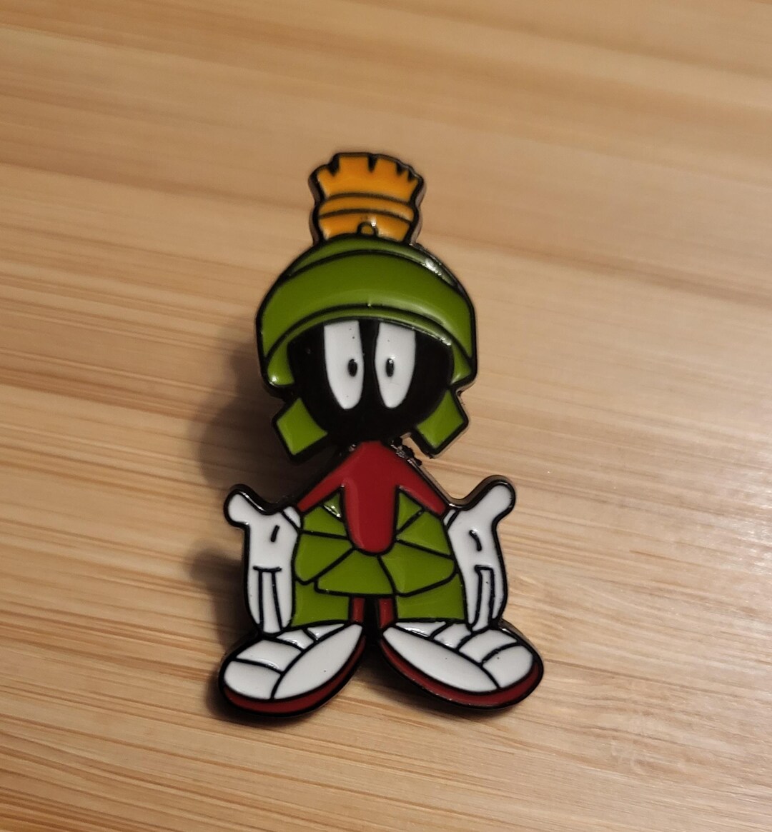 WB Marvin the Martian Looney Tunes Inspired Pin - Etsy