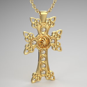 Khachkar Cross Necklace