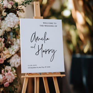 Letrero de boda acrílico personalizado / Letrero de bienvenida acrílico / Letrero de bienvenida para boda / Letrero personalizado / Regalo de boda / Decoración de boda / Letrero de bienvenida