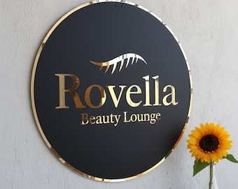 Custom Business Sign, Acrylic Logo Sign, Outdoor Sign, 3d Business Sign